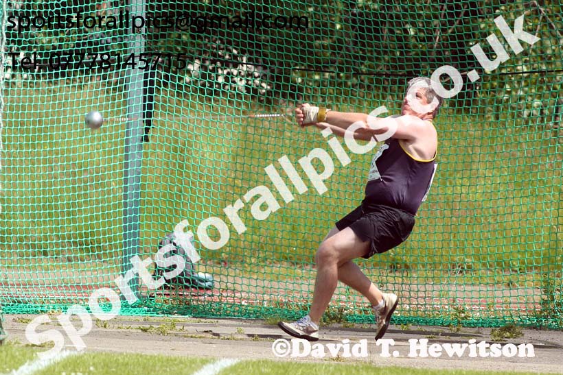 Mens hammer, 2019 NEMA Track and Field Champs, Monkton. Photo:  David T. Hewitson/Sports for All Pics
